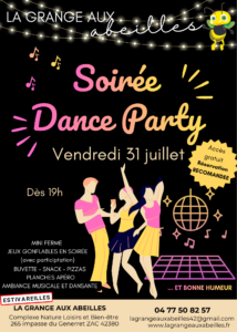Soirée Dance Party 2026 juillet