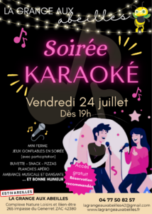 Soirée Karaoké 2026 juillet